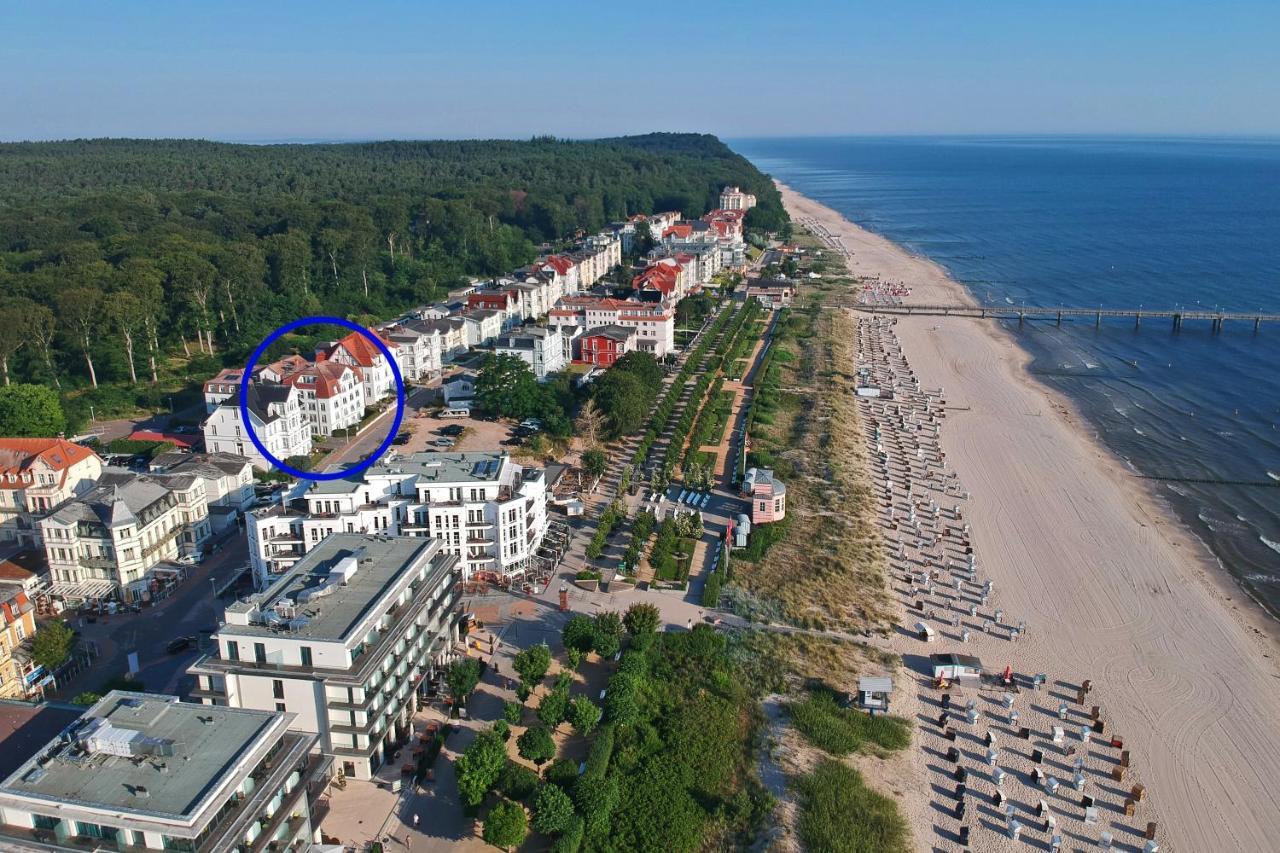 Ferienwohnung Kon-Tiki, Villa Regina Maris Bansin Херингсдорф Экстерьер фото
