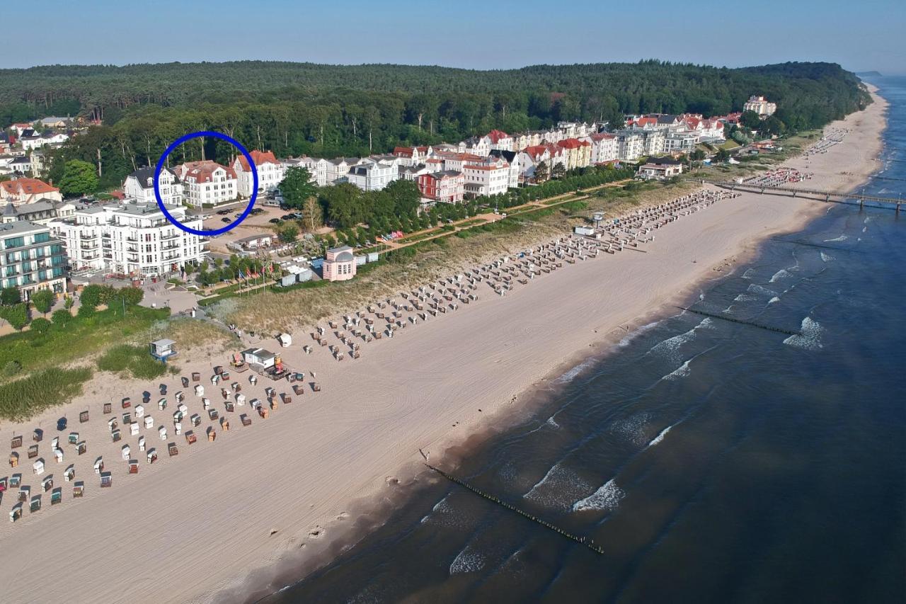 Ferienwohnung Kon-Tiki, Villa Regina Maris Bansin Херингсдорф Экстерьер фото